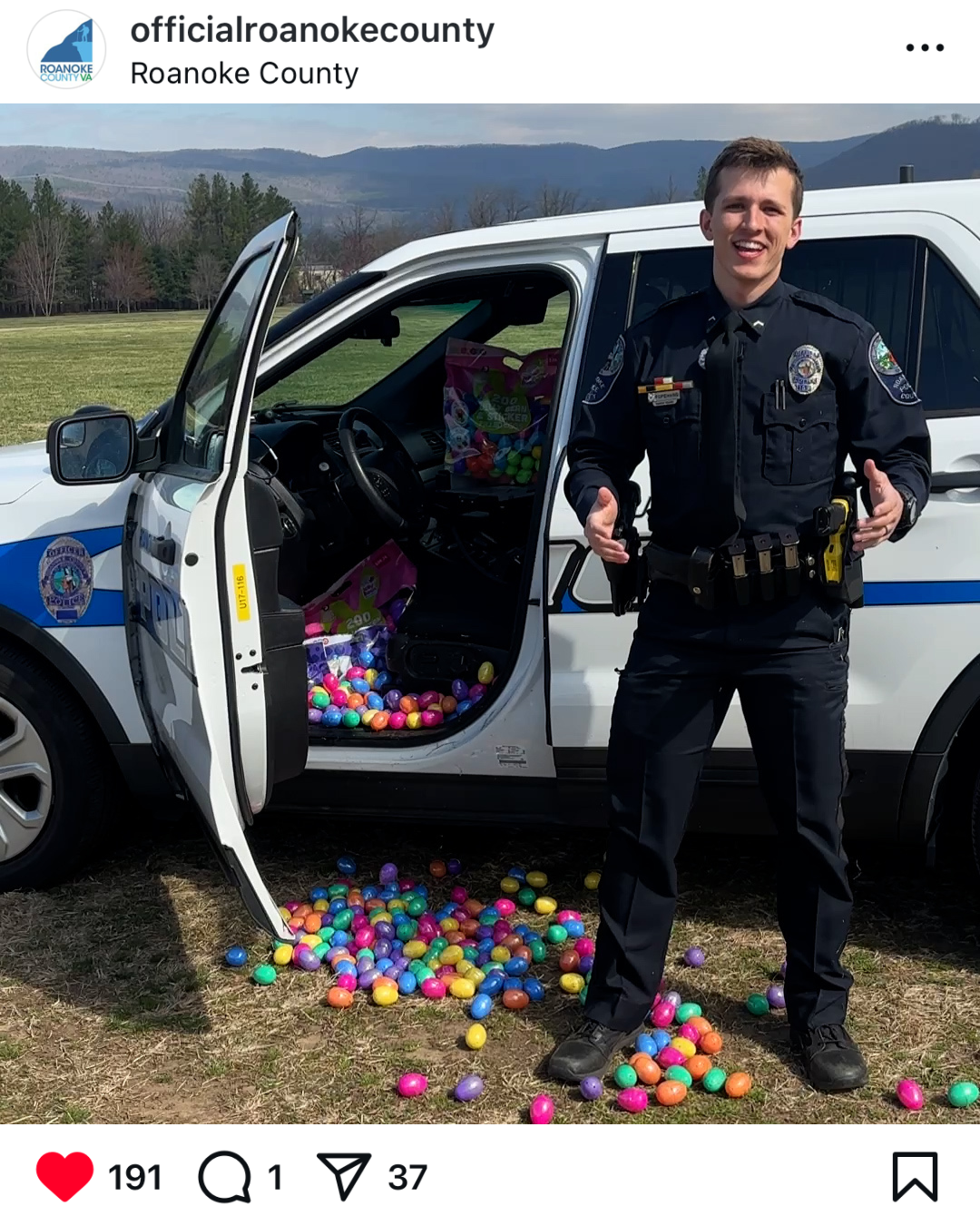 Video still from the Egg-Stravaganza video