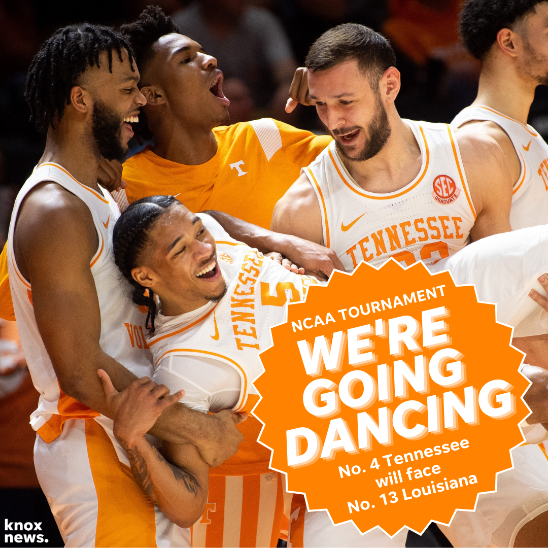 Design for Tennessee men's basketball Selection Sunday announcement